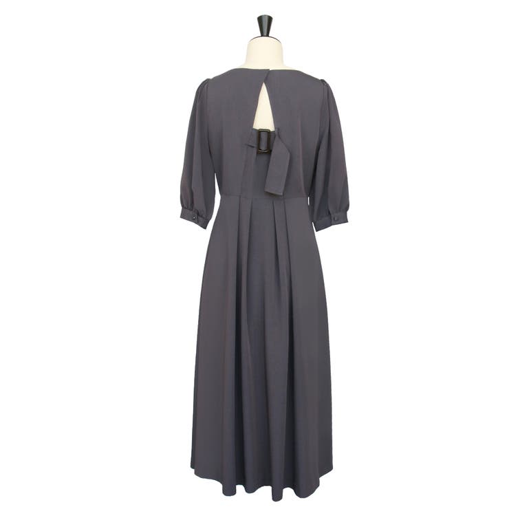 バックベルト・ウエストタック ロングワンピース | RUIRUE BOUTIQUE | 詳細画像13 