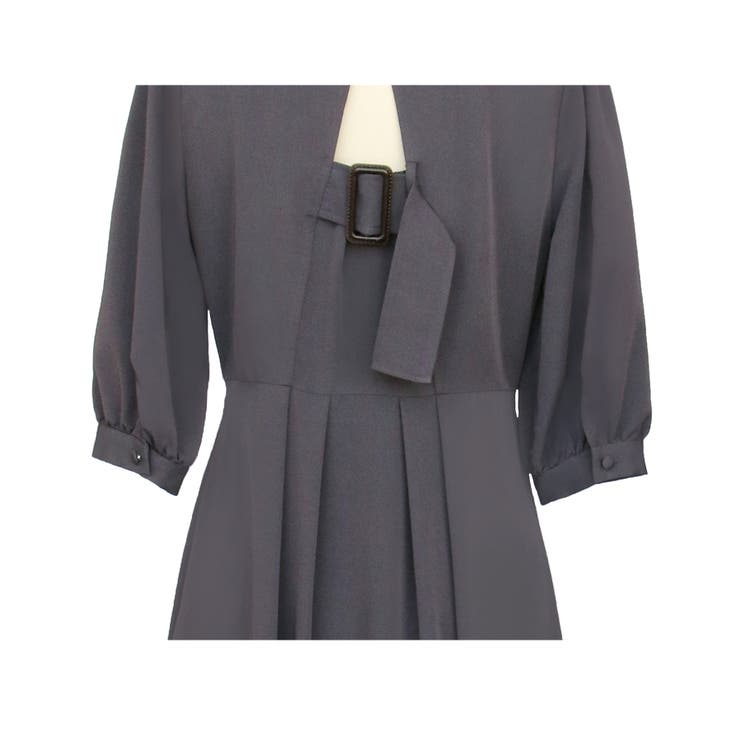 バックベルト・ウエストタック ロングワンピース | RUIRUE BOUTIQUE | 詳細画像15 