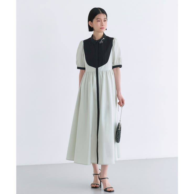 レース切り替えフレアシャツワンピース | RUIRUE BOUTIQUE | 詳細画像17 