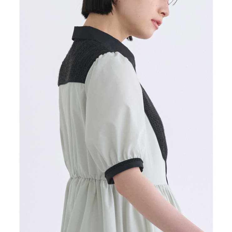 レース切り替えフレアシャツワンピース | RUIRUE BOUTIQUE | 詳細画像21 