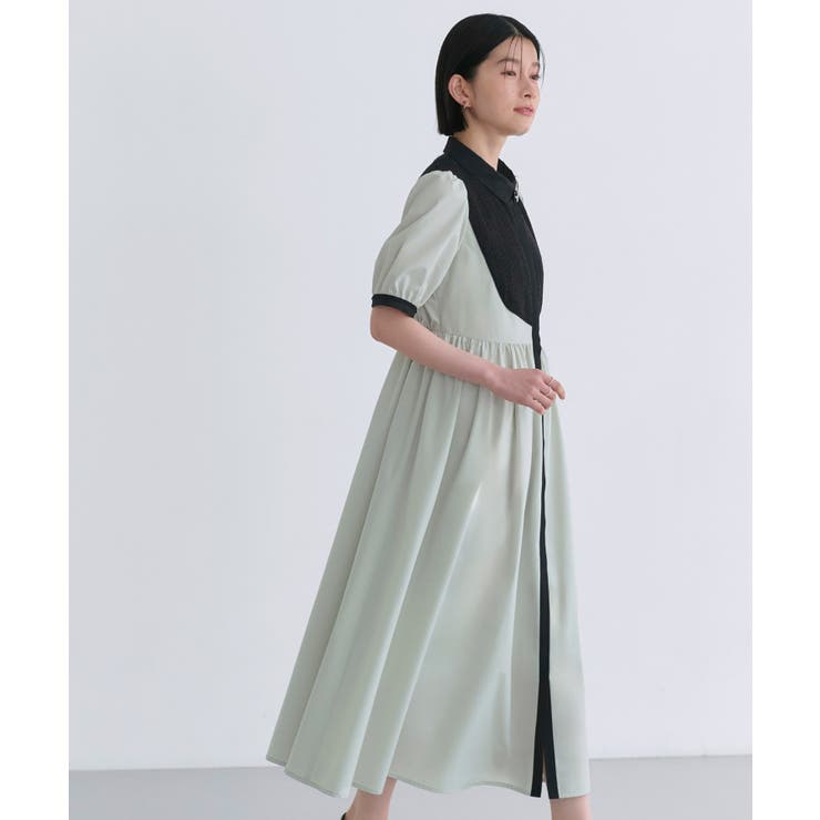 レース切り替えフレアシャツワンピース | RUIRUE BOUTIQUE | 詳細画像22 