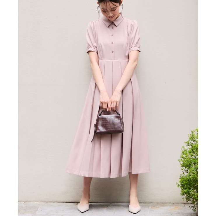 プリーツスカートワンピース | RUIRUE BOUTIQUE | 詳細画像4 