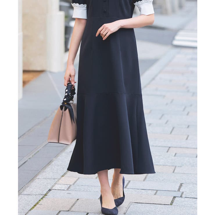 バイカラークラシックワンピース | RUIRUE BOUTIQUE | 詳細画像16 