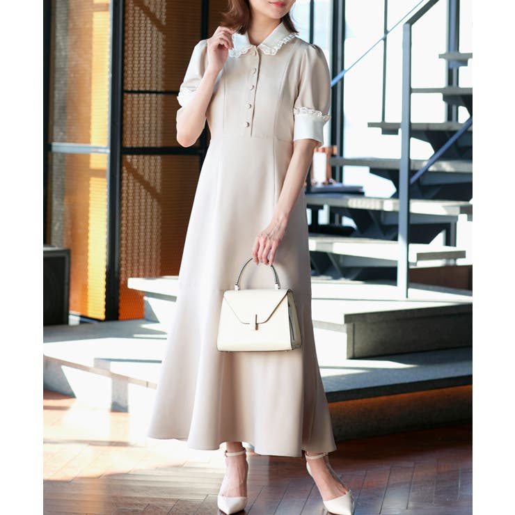 バイカラークラシックワンピース | RUIRUE BOUTIQUE | 詳細画像24 