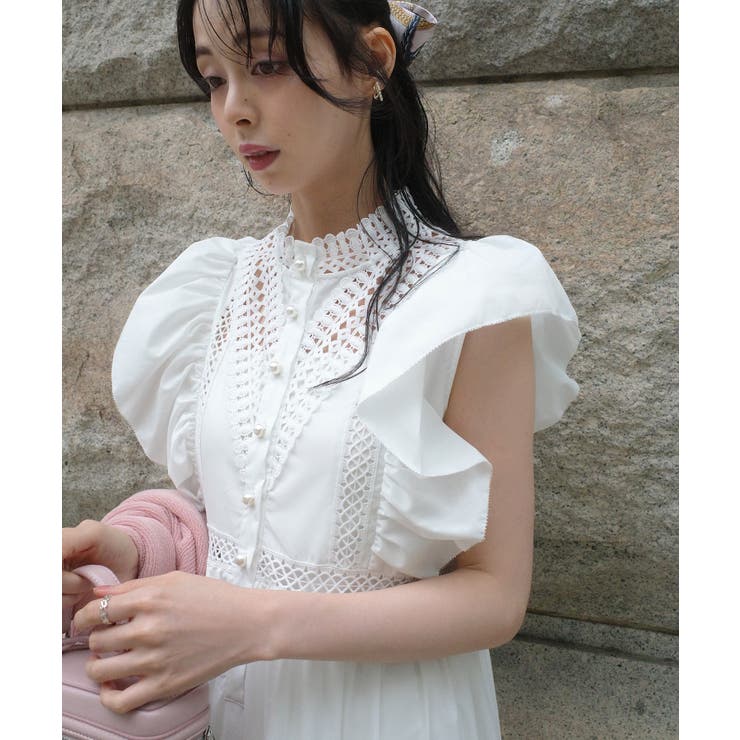 ティアードボリュームシャツワンピース | RUIRUE BOUTIQUE | 詳細画像13 