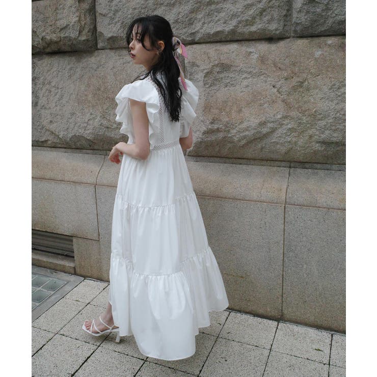 ティアードボリュームシャツワンピース | RUIRUE BOUTIQUE | 詳細画像14 