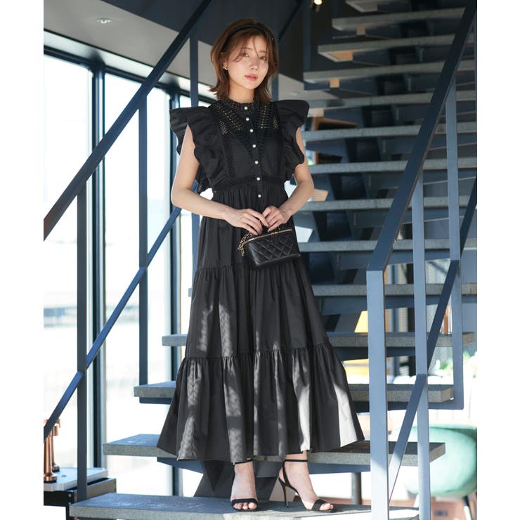 ティアードボリュームシャツワンピース | RUIRUE BOUTIQUE | 詳細画像18 