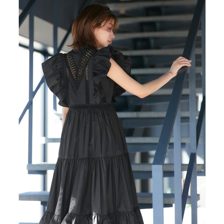 ティアードボリュームシャツワンピース | RUIRUE BOUTIQUE | 詳細画像19 