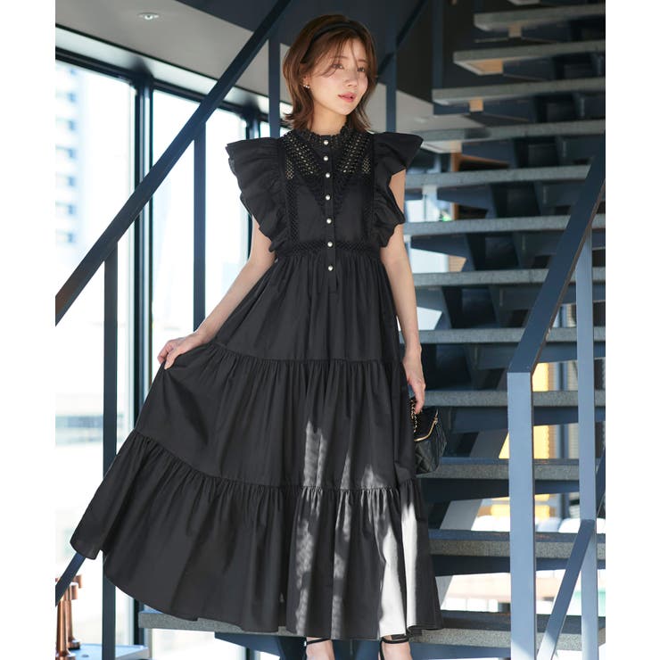 ティアードボリュームシャツワンピース | RUIRUE BOUTIQUE | 詳細画像23 