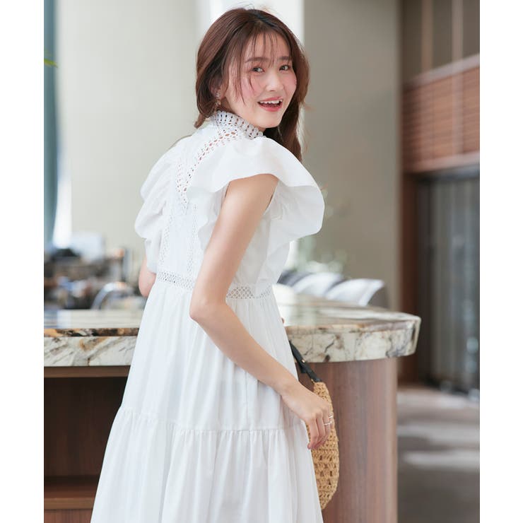 ティアードボリュームシャツワンピース | RUIRUE BOUTIQUE | 詳細画像7 