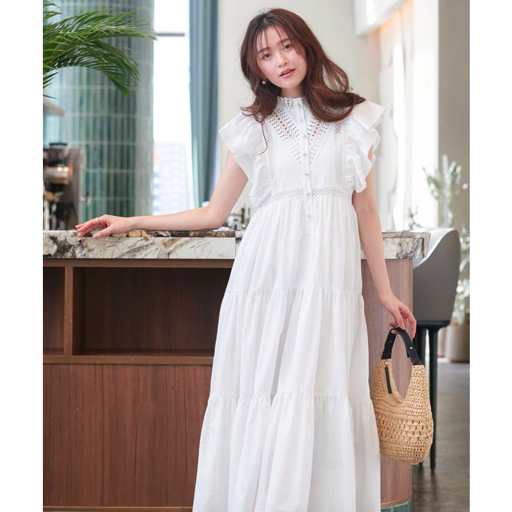 ティアードボリュームシャツワンピース | RUIRUE BOUTIQUE | 詳細画像9 
