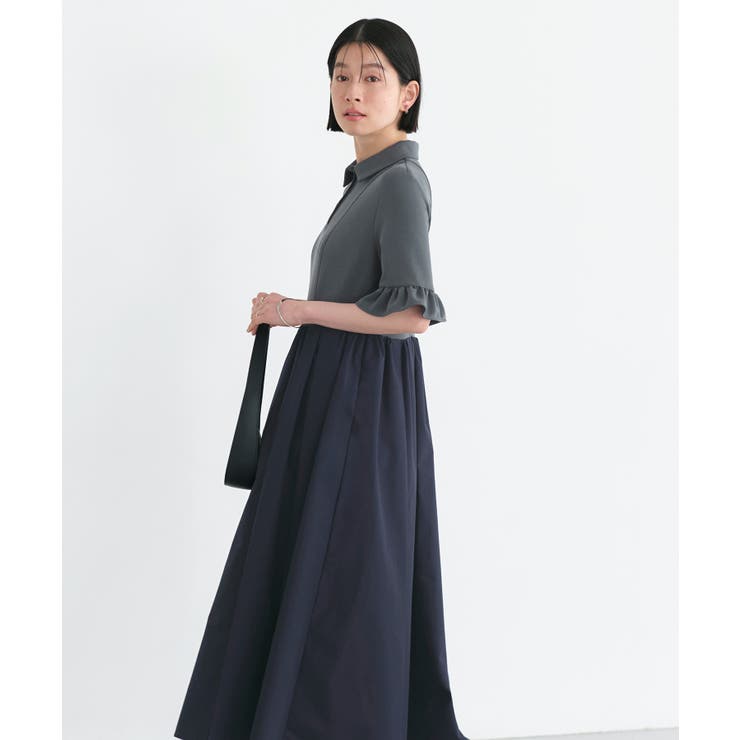 【洗える】ビジューボタン・フレア ポロワンピース | RUIRUE BOUTIQUE | 詳細画像23 