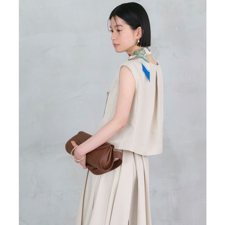 アシンメトリージレ＆ボックスプリーツスカート セットアップ | RUIRUE BOUTIQUE | 詳細画像8 