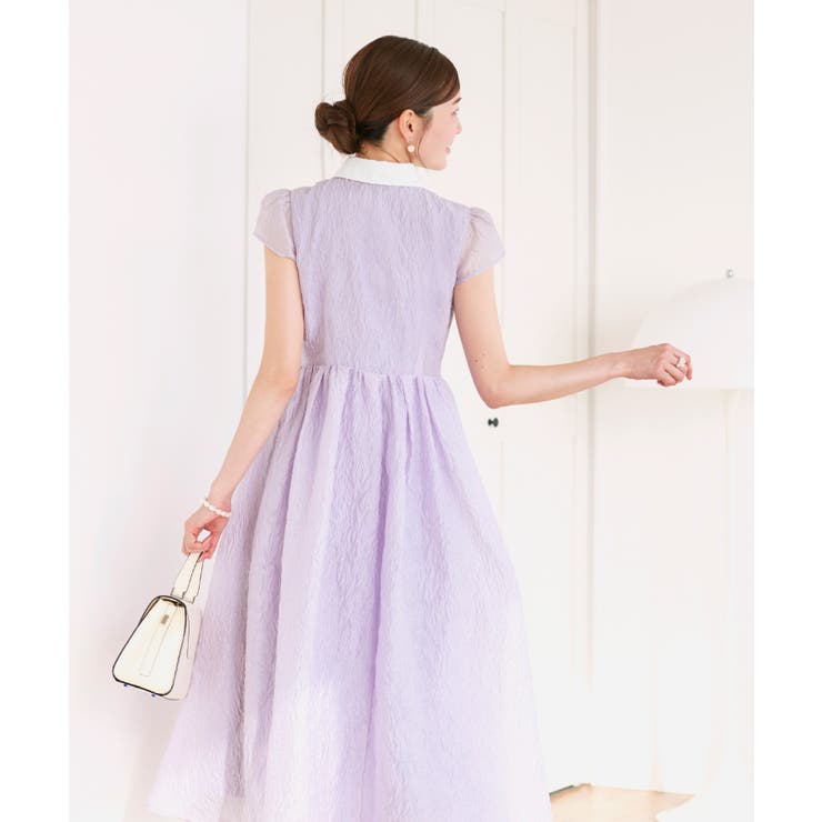 シアージャカードフレアワンピース(CU1745) | RUIRUE BOUTIQUE | 詳細画像26 