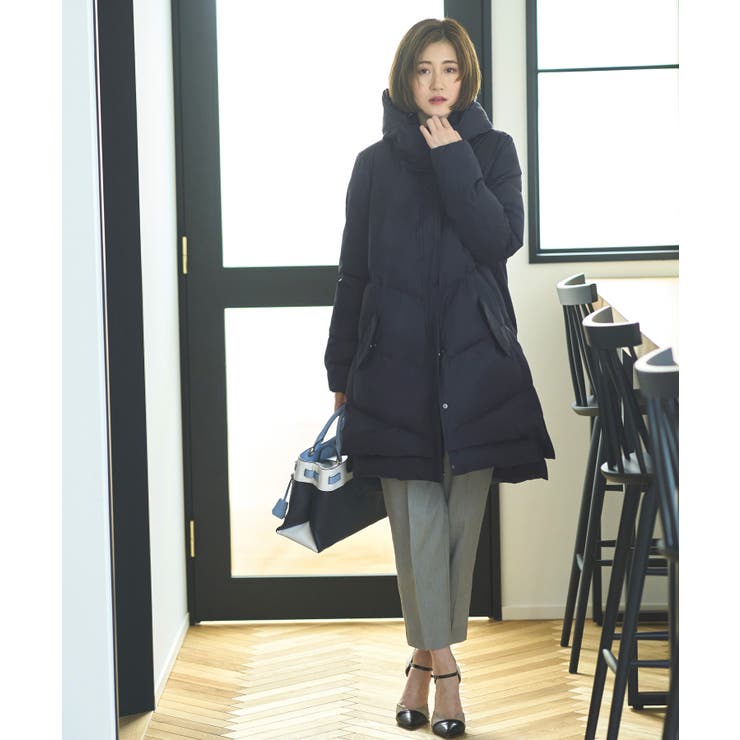 ライトサーモレイヤードヘムフーディーパデットコート | RUIRUE BOUTIQUE | 詳細画像24 