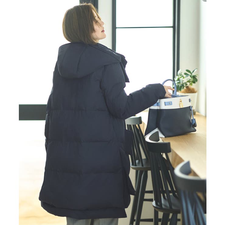 ライトサーモレイヤードヘムフーディーパデットコート | RUIRUE BOUTIQUE | 詳細画像27 