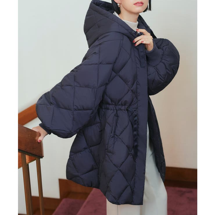 ファイバーライトサーモ・ボリュームスリーブキルティングコート | RUIRUE BOUTIQUE | 詳細画像22 