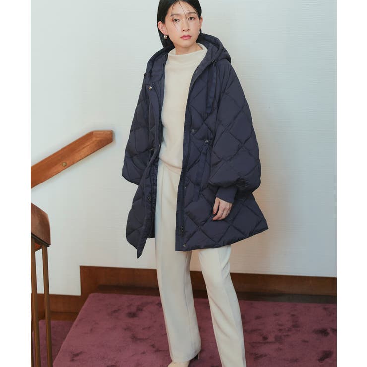 ファイバーライトサーモ・ボリュームスリーブキルティングコート | RUIRUE BOUTIQUE | 詳細画像23 