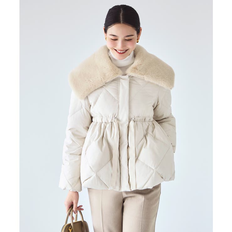 【洗える/撥水/静電気防止】エコファーカラー ダウンコート | RUIRUE BOUTIQUE | 詳細画像5 