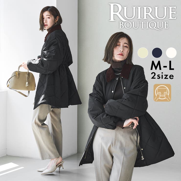 【洗える】ハンティングキルティングコート | RUIRUE BOUTIQUE | 詳細画像1 