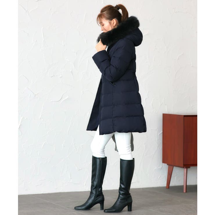 【フレンチダウン】フォックスファーフレンチダウンコート | RUIRUE BOUTIQUE | 詳細画像8 