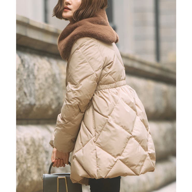 【洗える/撥水/静電気防止】エコファーカラー ダウンコート | RUIRUE BOUTIQUE | 詳細画像13 