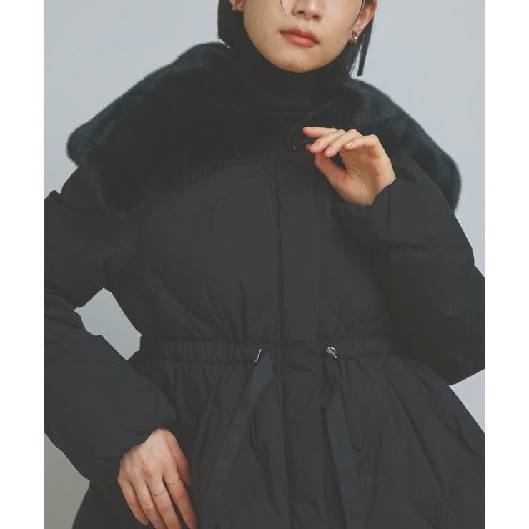 【洗える/撥水/静電気防止】エコファーカラー ダウンコート | RUIRUE BOUTIQUE | 詳細画像19 