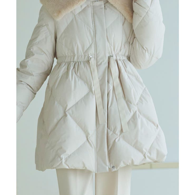 【洗える/撥水/静電気防止】エコファーカラー ダウンコート | RUIRUE BOUTIQUE | 詳細画像9 