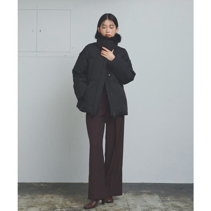 【洗える/撥水/静電気防止】ラグジュアリーファーカラーダウンコート | RUIRUE BOUTIQUE | 詳細画像12 