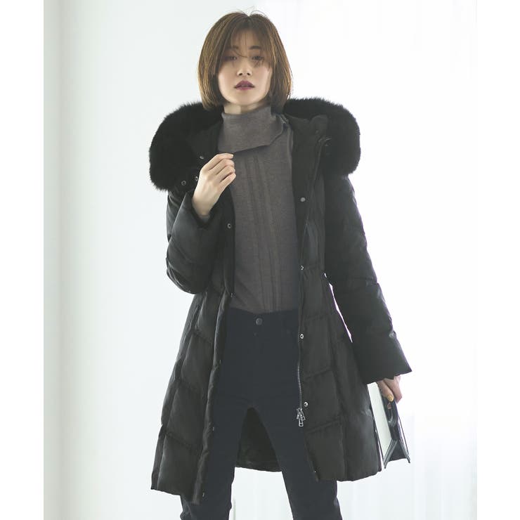 フォックスファーバッスルスタイルダウンコート | RUIRUE BOUTIQUE | 詳細画像12 
