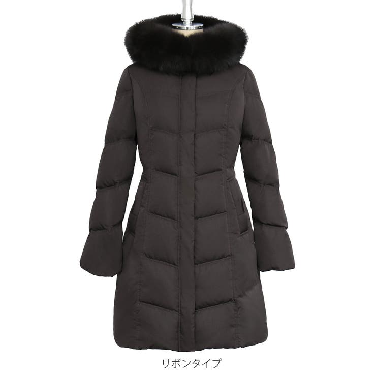 フォックスファーバッスルスタイルダウンコート | RUIRUE BOUTIQUE | 詳細画像43 