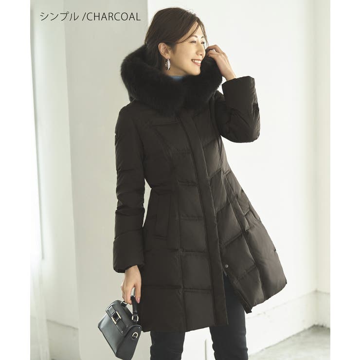 フォックスファーバッスルスタイルダウンコート | RUIRUE BOUTIQUE | 詳細画像6 