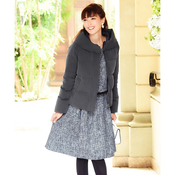 バックリボンショートダウンコート | RUIRUE BOUTIQUE | 詳細画像13 