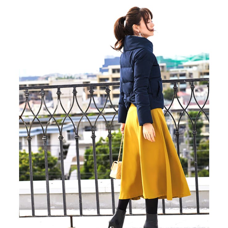 バックリボンショートダウンコート | RUIRUE BOUTIQUE | 詳細画像16 