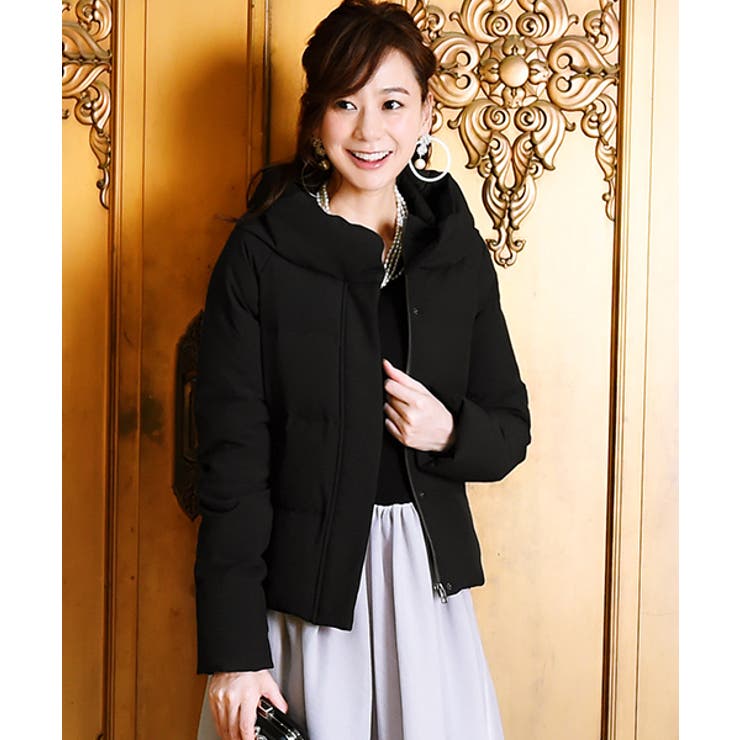 バックリボンショートダウンコート | RUIRUE BOUTIQUE | 詳細画像4 