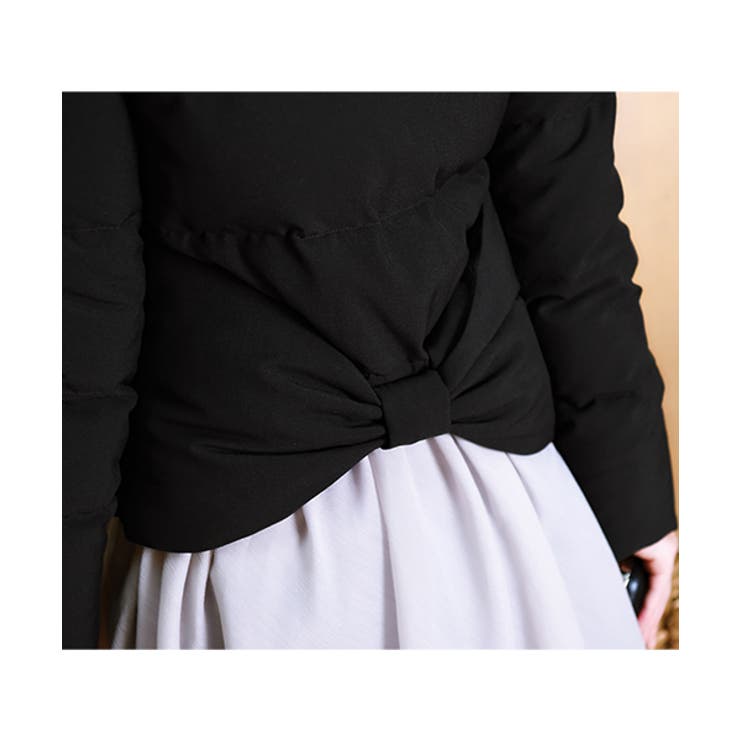 バックリボンショートダウンコート | RUIRUE BOUTIQUE | 詳細画像5 