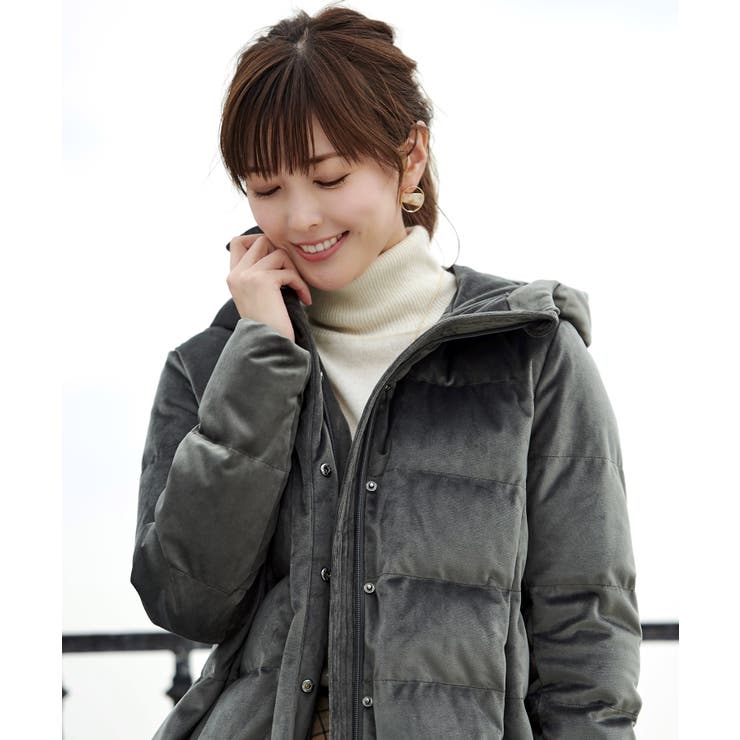 プレシャスカラーショートダウンジャケット | RUIRUE BOUTIQUE | 詳細画像20 