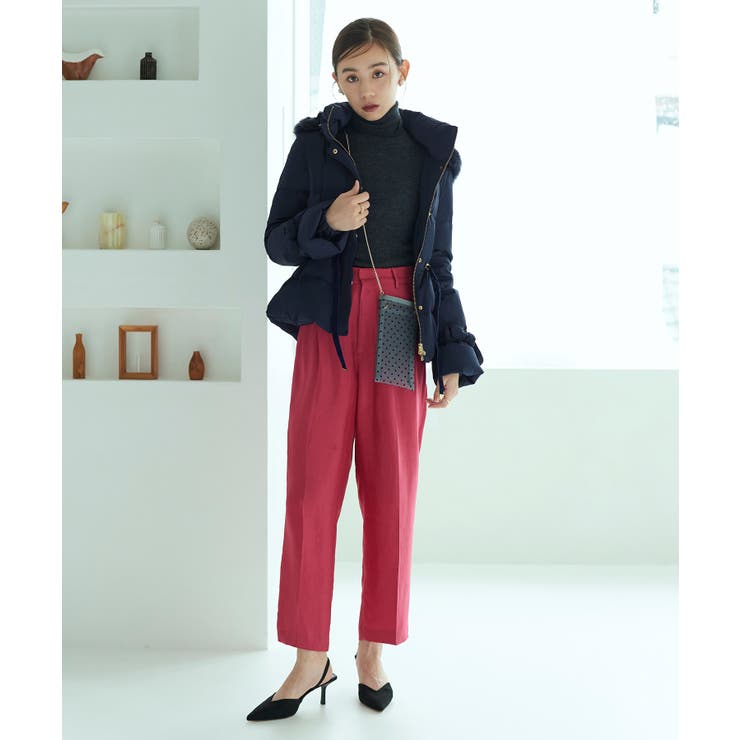 ラビットファーフードショートダウンジャケット | RUIRUE BOUTIQUE | 詳細画像20 