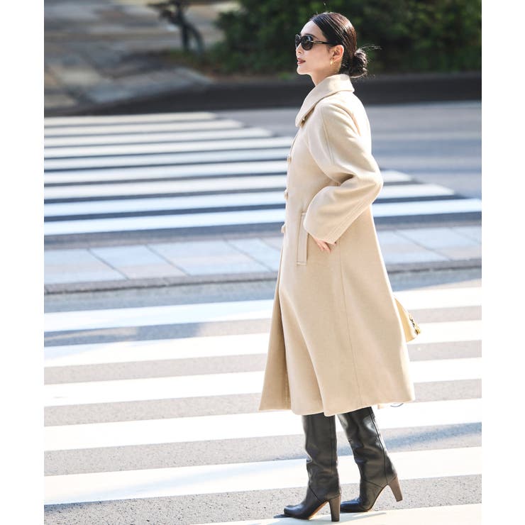 シャギーウールダッフルコート | RUIRUE BOUTIQUE | 詳細画像6 