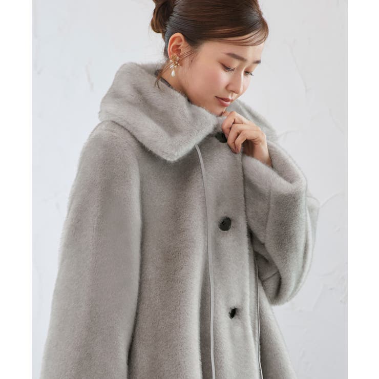フラッフィーシンセティックファーコート | RUIRUE BOUTIQUE | 詳細画像8 