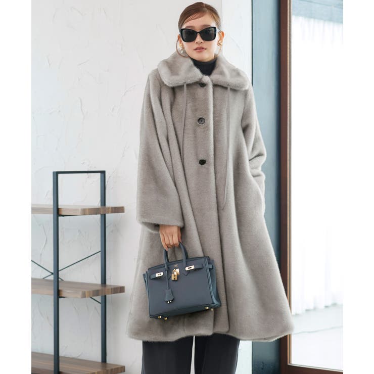 フラッフィーシンセティックファーコート | RUIRUE BOUTIQUE | 詳細画像9 