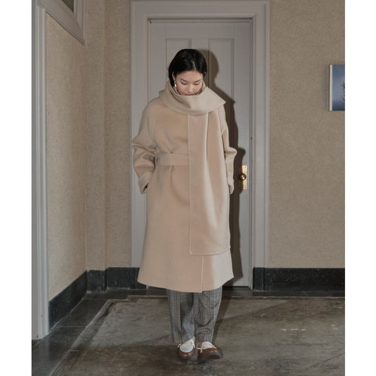 【リバー仕立て】ウールリバーストールつきチェスターコート | RUIRUE BOUTIQUE | 詳細画像19 