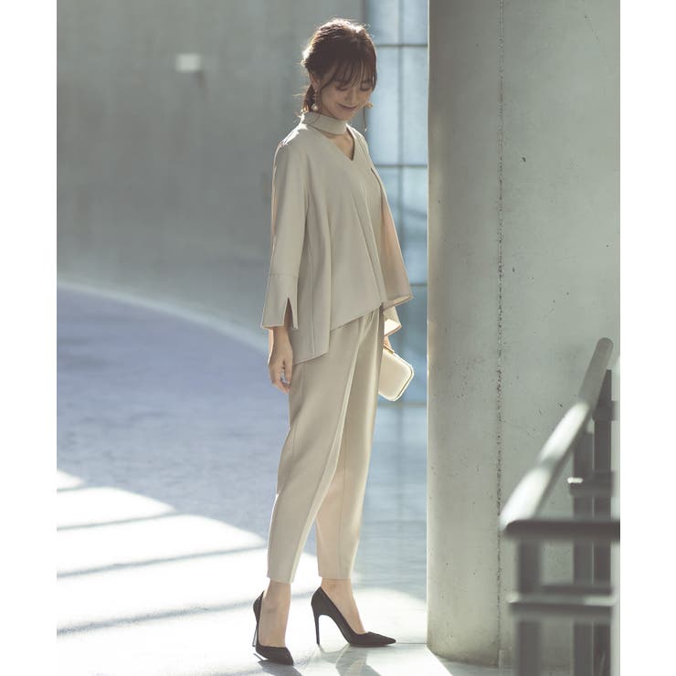 Dセット/ピンクベージュ(4BE) | 選べる4タイプ マルチスタイルセットアップスーツ | RUIRUE BOUTIQUE