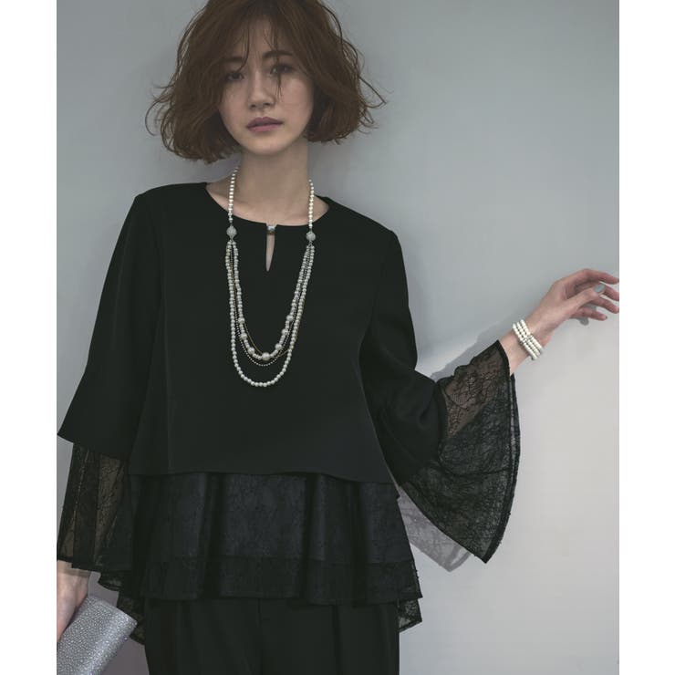 Aセット/ブラック(BL) | 選べる4タイプ マルチスタイルセットアップスーツ | RUIRUE BOUTIQUE