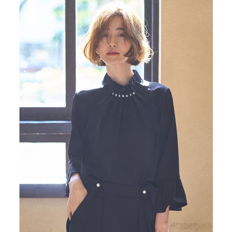 パールポイントブラウス＆パンツセットアップ | RUIRUE BOUTIQUE | 詳細画像21 