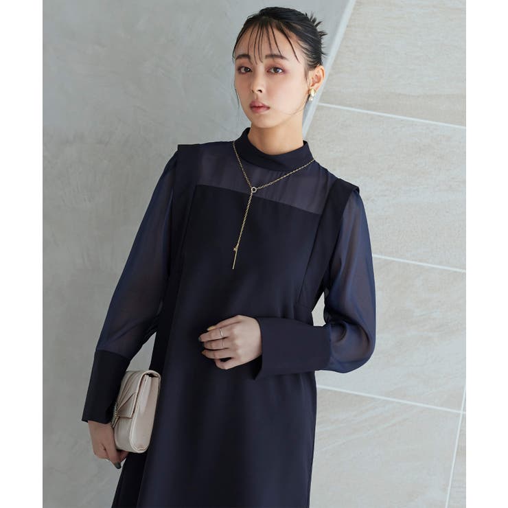 バックパールデザイントップス×フレアスリットパンツ | RUIRUE BOUTIQUE | 詳細画像15 