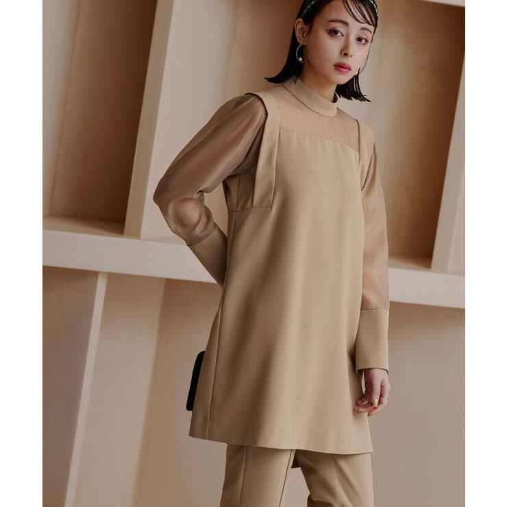 バックパールデザイントップス×フレアスリットパンツ | RUIRUE BOUTIQUE | 詳細画像21 