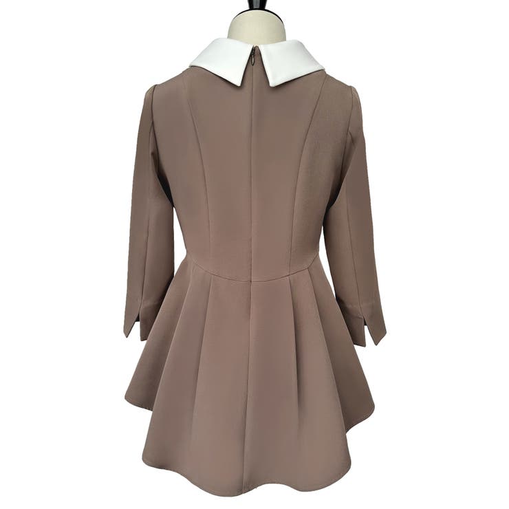 [2WAY]パール付け襟タックフレアトップス+シークレットゴムパンツセットアップ… | RUIRUE BOUTIQUE | 詳細画像22 