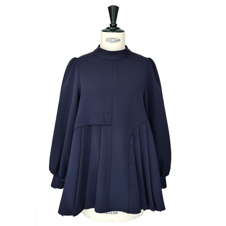 【ストレッチ】アシメプリーツトップス＆テーパードパンツ | RUIRUE BOUTIQUE | 詳細画像15 