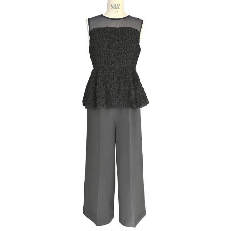 バックリボントップス＆ペプラムオールインワンセットアップ | RUIRUE BOUTIQUE | 詳細画像25 